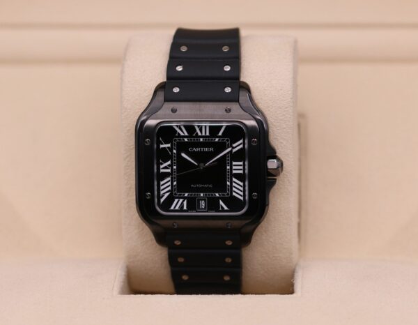 Cartier Santos De Cartier Large ADLC Black Dial 39.8 mm WSSA0039 – 2023 Complete Set