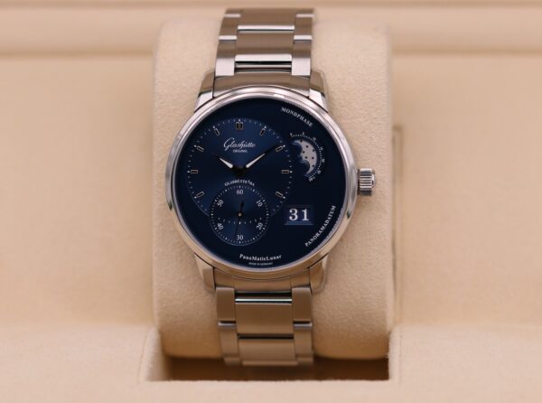 Glashütte Original Panomaticlunar Blue Dial 1-90-02-46-32-71 – 2023 Box & Papers