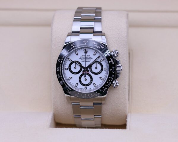 Rolex Daytona White Dial 116500LN – Box & Papers