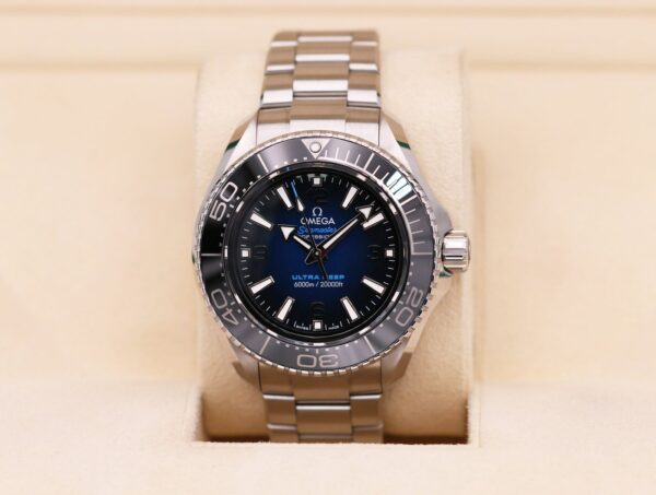 Omega Seamaster Planet Ocean “Ultra Deep” Blue Dial 215.30.46.21.03.001 – Complete