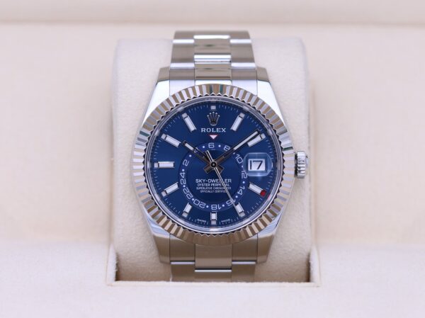 Rolex Sky-Dweller 326934 Stainless Steel Blue Dial – Box & Papers