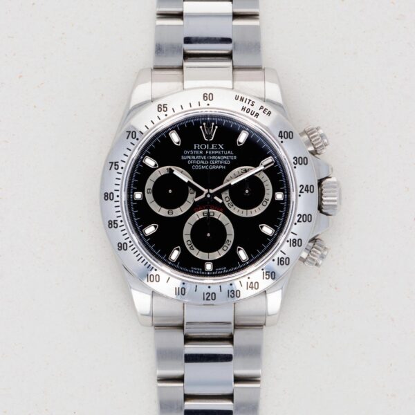 Rolex Daytona 116520 Black Dial Box and Papers