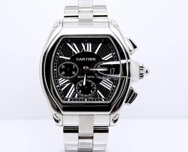 Cartier Roadster Chronograph XL Black Dial