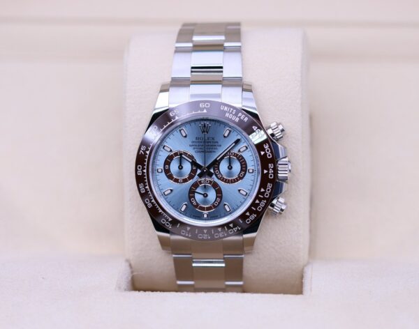 Rolex Daytona Platinum Ice Blue Dial 116506 – 2022 Unworn!