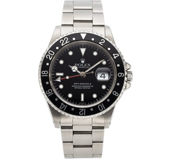 Rolex, GMT-Master II Ref. 16710, Oyster Perpetual, Stainless Steel, 1999