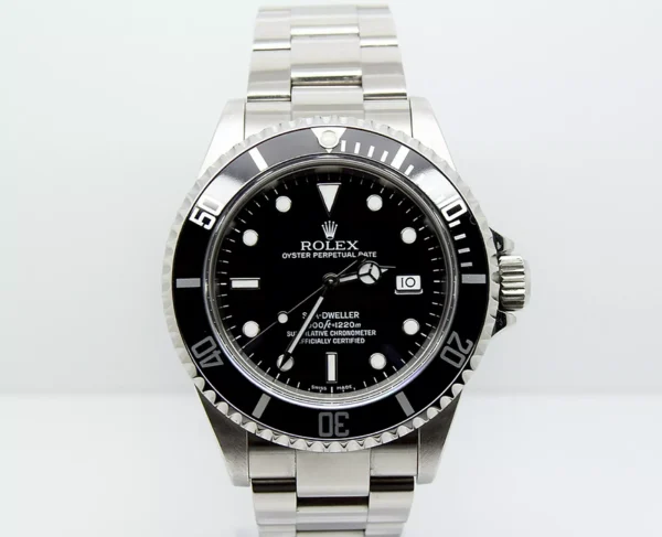 Rolex Sea-Dweller 16600 40mm Black Dial Stainless Steel Box Papers 2008