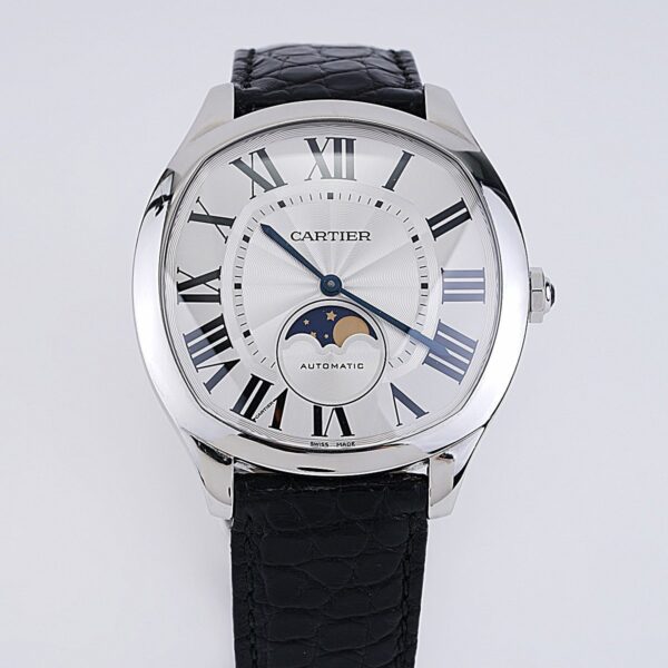 Cartier Drive De Cartier WSNM0008 40mm Moonphase Auto Steel Box and Papers 2019