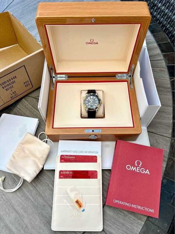 Оⅿеgа Seamaster Diver 2023 18k Sedna Gold Black 210.22.42.20.01.002