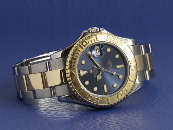 1997 Rolex Yacht-Master 35mm 68623 Blue Dial Full Set