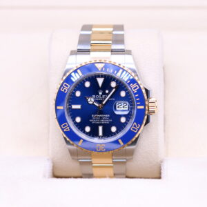 Rolex Submariner (Date) 41 Two-Tone Blue Dial 126613LB – 2021 Box & Papers