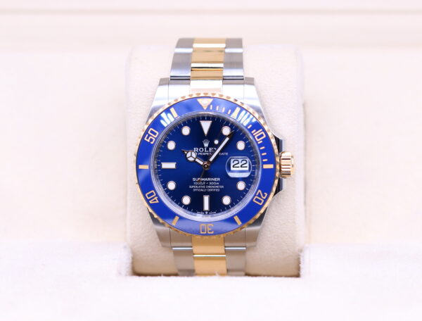 Rolex Submariner (Date) 41 Two-Tone Blue Dial 126613LB – 2021 Box & Papers